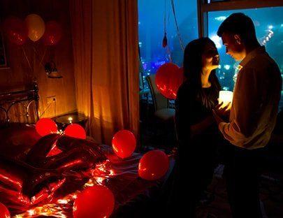романтическое свидание для двоих в москве