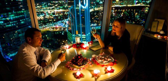 свидание на крыше Москва-Сити
