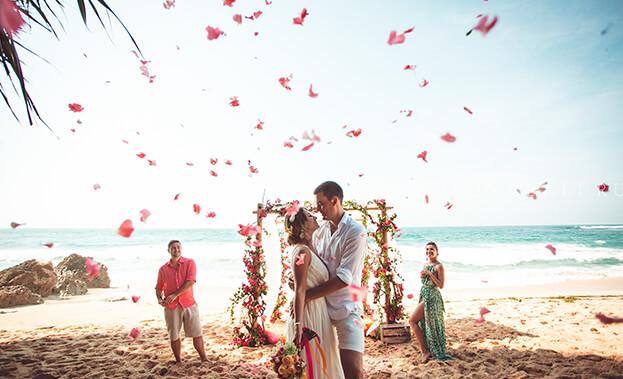 Фото свадебной церемонии на Бали
